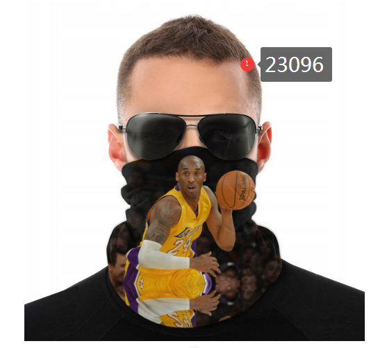 NBA 2021 Los Angeles Lakers #24 kobe bryant 23096 Dust mask with filter->nba dust mask->Sports Accessory
